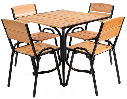 Самые долговечные столы для летней площадки